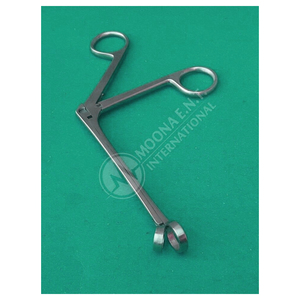 Pinces nasales Hartman, instruments chirurgicaux ORL, taille de coupe 13 mm et longueur de travail 12 cm, modèle ORL-5589, certifié CE - Product Image 3
