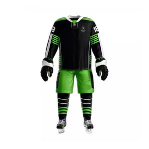 Uniforme de hockey sur glace de haute qualité, dernier design, nouvelle arrivée, fabriqué en polyester, prix bas - Product Image 1