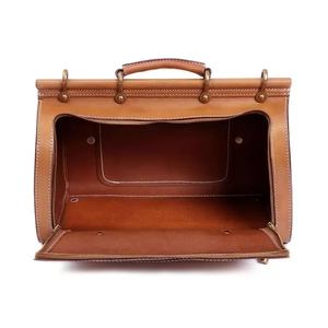 Bolsa de Lona de Cuero Genuino Ligera de Alta Calidad, Bolsa de Lona de Cuero Genuino de Alta Calidad en Oferta - Product Image 4