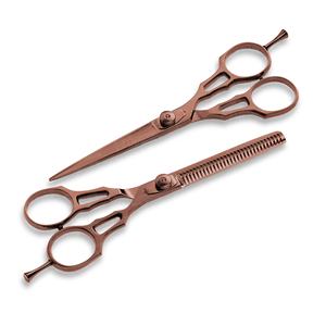 Poignée confortable avec conception unique ciseaux de coupe de coiffure tranchant lame tranchante cisailles amincissantes pour une utilisation en beauté - Product Image 2