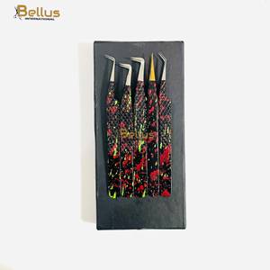 แหนบต่อขนตาสแตนเลส 45 90 องศา แบบตรงและโค้ง สำหรับมืออาชีพ รับทำโลโก้ - Product Image 2