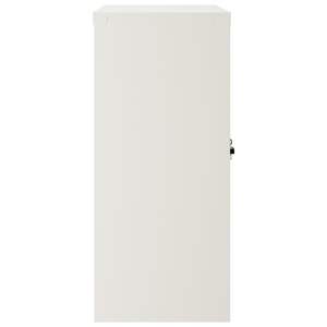 Archivador de acero con recubrimiento en polvo blanco de tamaño mediano - Product Image 5