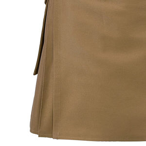 Kilt utilitaire sportif en tartan noir, kilt utilitaire en poly-viscose uni noir/tartan, kilt utilitaire écossais en tartan personnalisé - Product Image 5