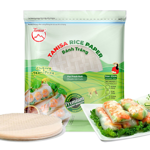 Vietnamese Rice <b>Paper</b> for Fresh <b>Spring</b> <b>Rolls</b> – Direct Manufacturer Factory, FSSC, HALAL, ISO, HACCP Certified, Global Exporter - Product Image 1