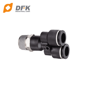 Conexiones Neumáticas en Forma de Y DFK EPX10 Macho, Presión de 0~1.1Mpa, Temperatura de Funcionamiento de -10~60C, 0.0401kg - Product Image 5