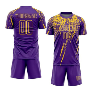 Ensemble d'uniformes de football d'hiver de haute qualité pour hommes, imprimé, séchage rapide, léger, 100 % polyester, logo personnalisé sublimé - Product Image 6