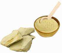 Poudre Multani Mitti de qualité cosmétique Extrait de terre de Fuller Argile indienne pour masques de soins de la peau - Product Image 3