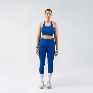 High <b>Support</b> Lightweight Seamless Solid Sports Bra with Removable Padding Quick Dry Workout <b>Crop</b> <b>Top</b> for Yoga Gym Fitness - Product Image 1