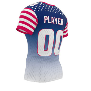 Maillot de football américain professionnel avec impression par sublimation, maillot de football américain personnalisé pour les écoles, les clubs et les équipes - Product Image 6