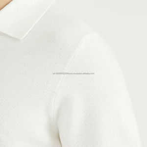 2025 T-Shirt de golf personnalisé pour hommes de haute qualité 100% coton Design Unique été à manches courtes couleur unie maillot uni pour Polo - Product Image 5