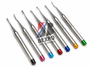 PDL luxators titanium blue / Luxating periotomes set/ dental titanium luxators set - Product Image 4