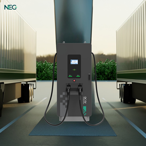 เครื่องชาร์จเร็วปืนคู่สำหรับ UL 60kW-240kW Neg Power สภาพใหม่ที่ชาร์จไฟ DC EV ที่ควบคุมแอป RFID สถานีชาร์จแบบติดพื้น - Product Image 4