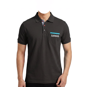 Camisa Personalizada para Hombre, 100% Algodón Piqué, Logotipo Estampado en la Parte Delantera, Cuello Abotonado, Manga Corta, Informal, Transpirable, Tejido de Punto, 180g - Product Image 2