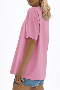 Camisetas de mujer de gran tamaño Camisetas de mujer de cuello redondo Camisetas de mujer de suministro directo de fábrica Camisetas de mujer - Product Image 4