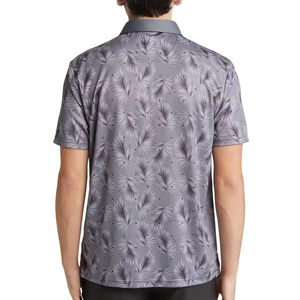 Camisa de Manga Corta de Punto Sólido Personalizada OEM para Hombre, 100% Algodón, Tela Satinada, Botones de Cuerno, Transpirable, Logotipo Personalizado de Alta Calidad en la Parte Delantera - Product Image 6