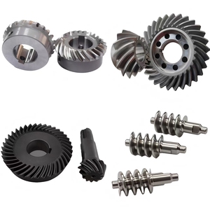 Engranajes de Precisión para Maquinaria Agrícola, Fabricación CNC OEM, Engranajes de Transmisión para Tractores y Cosechadoras, Engranajes Cónicos de Latón y Acero - Product Image 2