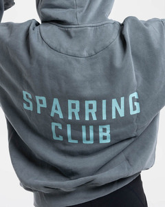 เสื้อฮู้ดดี้โอเวอร์ไซส์สั่งทำสำหรับผู้หญิง ผ้าฝ้ายหนานุ่ม สไตล์ลำลอง สตรีทแวร์ ผู้ผลิตขายส่ง - Product Image 4