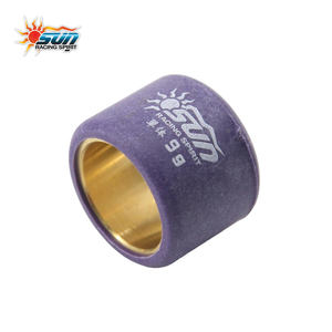 Rodillos de Peso para CVT SUN Racing 9G, 20x15mm, Latón, para SKYDRIVE125/CLICK125/PCX, Mejora del Rendimiento de la Transmisión del Scooter, 6 Piezas, Color Morado - Product Image 3