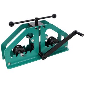 Curvatubi a rullo verde con 3 matrici, macchina curvatubi per tubi tondi, strumento essenziale per la curvatura dei tubi - Product Image 5