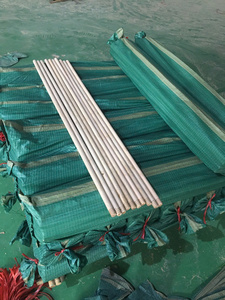 Mango de madera maciza natural de eucalipto y pino para escoba y fregona - Product Image 4