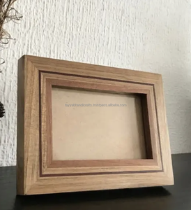 Marco DE FOTOS Rectangular de madera de alta calidad con diseño tallado Logotipo personalizado e impresión UV para el hogar y el escritorio del Hotel De La India - Product Image 3