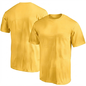 Camiseta Ligera de Verano para Hombre, Color Rojo Sólido, 100% Algodón Jersey, Corte Regular, Transpirable, de Secado Rápido, Cuello Redondo, Manga Corta - Product Image 1
