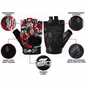 Guantes Deportivos Transpirables de Nueva Llegada para Entrenamiento, Diseño Ligero de Medio Dedo con Control de Agarre Mejorado en la Palma - Product Image 6