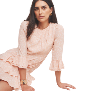 Vestido Mini Estampado Floral para Mujer, Vestido Elegante para el Día a Día - Product Image 5