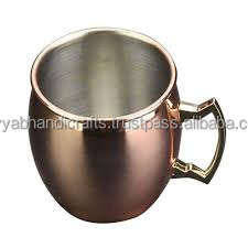 Taza de Acero Inoxidable y Latón de Alta Calidad para Bebidas, para Uso en Hoteles, Restaurantes y Cocinas, de la India - Product Image 2