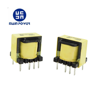 Transformateur de puissance électronique monophasé haute fréquence EE25 Flyback avec bobine toroïdale