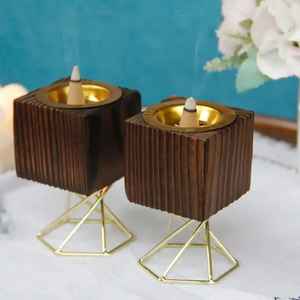 Nuevo Quemador de Incienso de Madera de Acacia de Moda, Porta Incienso de Madera de la Mejor Calidad, Decoración para el Hogar, Porta Incienso de Fragancia Personalizado de Madera - Product Image 4