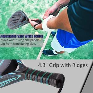 Raquettes de pickleball de dernière conception, prix de gros, qualité supérieure, fabricant pakistanais, raquettes de padel de plage - Product Image 5