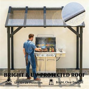 Gazebo Elegante per Barbecue, Perfetto come Riparo e Ombreggiatura per Esterni - Product Image 4