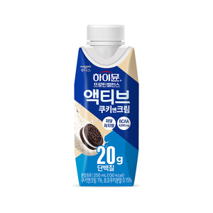 Bebida Proteica ILDONG Himmune Active Cookie & Cream 250mL, Alta en Proteínas, Baja en Azúcar, Baja en Grasa, 20g de Proteínas, Crecimiento Muscular y Energía para Adultos - Product Image 2
