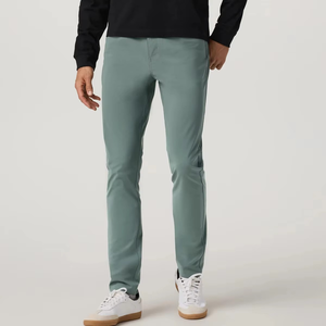 Wholesale Men's 5 Pockets Tapered Pants Stretch Mid Rise Quick Dry Lightweight Breathable Casual Outdoor Outdoor - Product Image 6