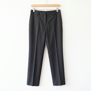 Women's Winter Polyester Woolen Fabric Solid Modern Stretch Tailored Smart Casual Warm <b>Pants</b> OEM ODM Wholesale Private Label Low - Product Image 4