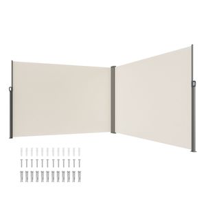 Schermo Privacy per Esterni 79FT X 236FT, Impermeabile, in Poliestere 180g, Protezione UV 30+, Schermo Retrattile per Patio con Tenda Laterale, Materiale della Vela in PC - Product Image 1