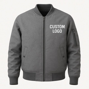 Chaqueta Bomber Unisex de The Fabric Studio con Logotipo Personalizado Bordado, Ecológica y Transpirable, Ropa Urbana de Invierno - Product Image 1