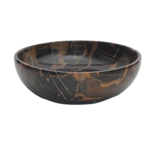 Bol en onyx vert tourbillonnant, bol en marbre onyx brun safran, bol en marbre pierre - Product Image 2