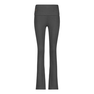 New Arrival Women <b>Flare</b> <b>Legging</b> Solid Mid Waist Eco-Friendly Breathable High Quality for Online Sale - Product Image 1