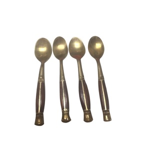 Luxury Dining <b>Table</b> Metal <b>Spoon</b> Set With Smooth Edges Stainless Steel Durable Rust Resistant Premium - Product Image 1
