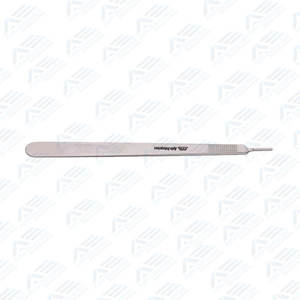 Cuchilla de bisturí quirúrgico con mango, fuente de alimentación manual, instrumento médico reutilizable y desechable, compatible con mango de bisturí quirúrgico - Product Image 2