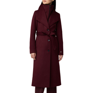 Autumn Winter <b>Plus</b> <b>Size</b> Women's Mid Length Woolen <b>Trench</b> <b>Coat</b> Double Breasted Warm Fashion Overcoat Ladies Outerwear - Product Image 1