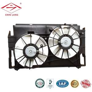 Ventilateur de refroidissement de voiture pour modèles 13'~ sans remorquage, moteur à balais 12V, certifié ISO9001, garantie 12 mois, OEM # 16711-0V210 - Product Image 1