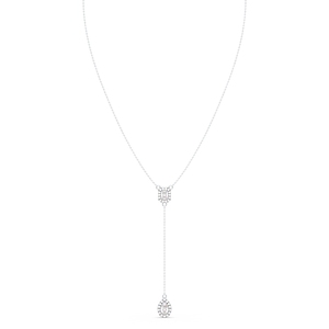 Colliers en or massif 14 carats REYES Sparking avec moissanite certifiée GRA pour femmes, cadeau de luxe pour mariage ou anniversaire, bijoux raffinés - Product Image 1