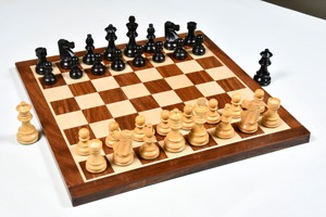 Juego de ajedrez de madera - Product Image 5