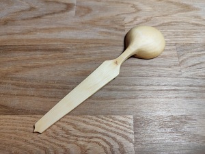 Cuillère à thé en bois lisse et polie, cuillère doseuse en bois naturel pour café, thé, sucre, outil de cuisine écologique - Product Image 3