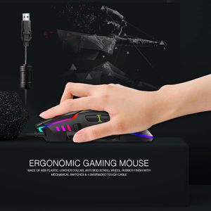 เมาส์เกมมิ่งไร้สาย GM320 RGB 2.4Ghz เซ็นเซอร์ PAW3395 ความละเอียด 12800 DPI ปุ่มตั้งค่าได้ 8 ปุ่ม พร้อม Rapid Fire สำหรับมือขวา - Product Image 4