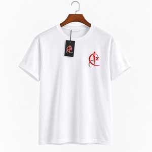 Camiseta Ligera y Transpirable de Punto para Hombre, Estilo Casual, OEM, MOQ Bajo, Venta al Por Mayor, 100% Algodón, Manga Corta, Lisa - Product Image 1