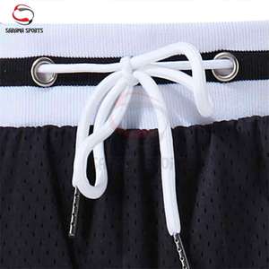 Pantalones Cortos Deportivos Vintage para Hombre, Personalizados con Estampado Tackle, Pantalones Cortos de Baloncesto de Doble Malla Lisos para Hombre, Fabricantes Personalizados - Product Image 5